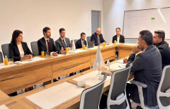 مؤسسة غداً تطلع وفد تشيفرون العالمية على تحضيرات حوار بغداد الدولي الثامن ومنتدى بغداد للطاقة الثاني